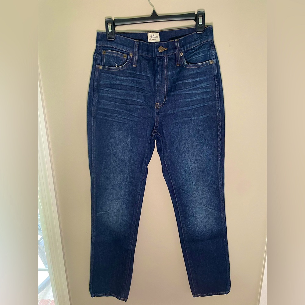 JCrew women’s size 26 jeans.